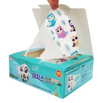 이지스 일회용 캐릭터 마스크 25매 아동용 유아용, 유아용 부엉이, 본상품선택