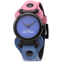 마크 제이콥스 커프 쿼츠 블루 다이얼 여성용 시계 MJ0120179292