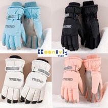 꾸니블리 트랜드 스마트스키장갑@_ 중고생~성인까지 스마트한 겨울장갑@@, 13세이상~성인남성, 핑크