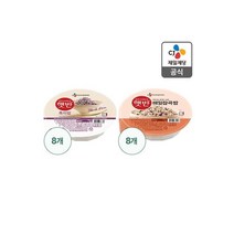 CJ 햇반 흑미밥210g 8개 + 매일잡곡밥210g 8개 (총16개), 210g, 4세트