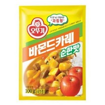 오뚜기 바몬드카레 순한맛, 100g, 1개