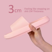 여성 여름 슬리퍼 키높이 신발 남성 두꺼운 밑창 해변 슬라이드 욕실 미끄럼 방지 부드러운 샌들 패션 초경량