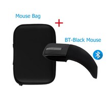 무선 블루투스 마우스 접이식 아크 터치 마우스 인체 공학적 슬림 접이식 PC 마우스 USB 광학 컴퓨터 Mause 1200 인치 당 점 For Macbook, 가방과 블루투스