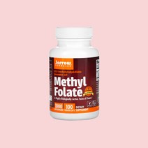 5-MTHF 4세대 활성엽산 Quatrefolic 가임기여성 자로우포뮬라 1 000mcg, 1개, 100 베지캡슐