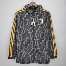 21-22 유벤투스 윈드브레이커 Windbreaker Juventus Black Phnom Penh - 하의불포함