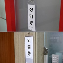 걸이용 상황 안내 표지판 사인 식사중 회의중 출장중 사용중 외출중 문패, 제품선택