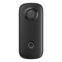 sjcam c100 plus 미니 액션 카메라 썸 카메라 4k 30fps h.265 ntk96675 wifi 30m 방수 스포츠 dv 카메라 웹캠, 검은색, 32GB 카드 추가