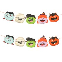 파티짱 할로윈 아이콘 가랜드 (몬스터) 파티 장식