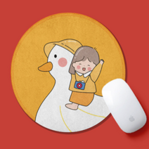 마우스패드 캐릭터 귀여운 삼성 lg그램 애플마우스패드 레노버 hp, 개, 5