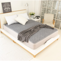 한일카본 탄소온열매트 싱글 더블 스마트 인체감지 전자파 없음, 딥 그레이 (싱글)