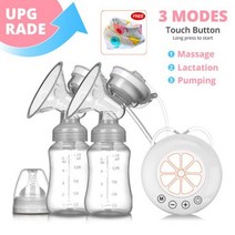 유축기 모유 착유기 실리콘 Electric breast pump unilateral and bilateral manual silicone baby breastfeeding acce, as the picture1