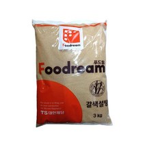 푸드림갈색설탕 3kg 7264zq, 1, 본상품선택