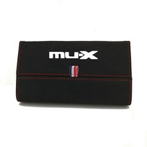 Isuzu mux용 자동차 악세사리 1 플로킹 차량용 선글라스 케이스 홀더 정리함 안경 박스 보관함, 02 블랙화이트