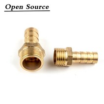 철근커플러 각종커플러 에어공구 수공구호스 바브 테일 4 ~ 25MM 황동 파이프 피팅 1/8 "1/4" 3/, 07 6mm Barb_04 1/2