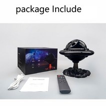 천체투영기 별자리투영기 달 별 성운 광학용품 LED 스타 갤럭시 프로젝터 UFO 우주선 프로젝션 램프 별이 빛나는 하늘 야간 조명 홈 침실 장식 어린이 키즈 선물, [01] 파란