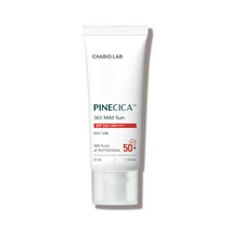파인시카 소나무 시카 마일드 선크림 35ml SPF50+ PA++++ 차바이오랩 저자극 선크림, 단품
