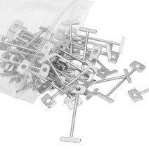 건설 도구 실노 천을 마 상자 홀더100 pcs 교체 강철 바늘 타일 레벨러 로케이터 레벨 웨지 레벨러 로케이터 스페이서 플라이어 바닥 벽 타일 carrelage, 50개