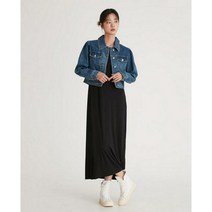 랩 LAP AM3DZ861 슬림핏 크랍 데님 자켓 (P002197502)