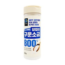 댕OlMall 청정one 천사섬 신안섬보배 천일염구운소금 800도씨에 꾸운 소금, 1개, 200g