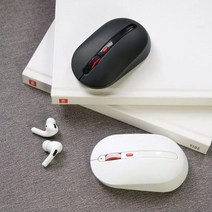 무선마우스Xiaomi Youpin Miiiw 무선 음소거 마우스 800/1200/1600 인치 당 점 멀티 스피드 DPI 버튼 2.4GH, 01 Whtie, 한개옵션1