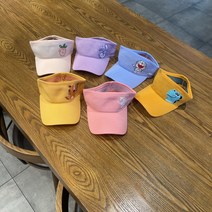 아동 귀여운 여름 선캡 모자