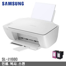 삼성전자 캐논코리아 칼라 가정용.사무용. 프린트기 복합기 J1680. J2160W. J1770FW. J1780DW. MG3090. TS3490, 삼성 J1680, 흑백/컬러(정품)