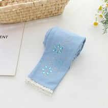 루비키즈 여아 유아 봄 여름 간절기 눈꽃 레깅스 A110