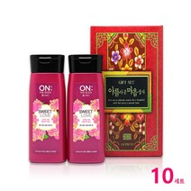 퍼퓸 바디워시 세트(180ml*2개입) 선물용 _10세트 명절선물 세트 만원 이하 선물용 센스있는 명절 선물 실속 생활 용품 세트 1 만원 이하 미만 선물용 선물 세트 단체 직장, 10세트