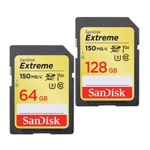 캐논 파워샷 SX70 HS 카메라 호환 SD카드 64G 128G, 선택하세요, san extrem SD카드 128GB