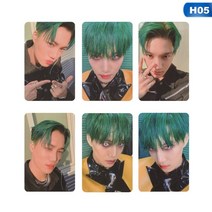 Kpop Exo 백현 솔로 6 번째 앨범 집착 Lomo 카드 K-pop 자체 제작 종이 포토 개/대, [05] 05