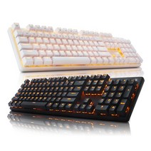 ABKO 유선 기계식 키보드 Hacker K590 단일 LED