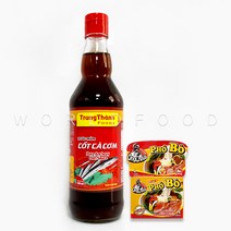 월드푸드 베트남 중탄 느억맘 피쉬소스 TRUNG THANH NUOC MAM 500ML, 1개, 500ml (큐브묶음)