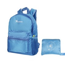 등산용가방 등산가방추천 백패킹배낭 용 추천 백패킹 10l-20l 경량 휴대용 접이식, 하늘색