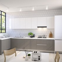 리바트키친 아티크 3.4m(ㅡ자/냉장고장)