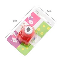 1조각 미니 소형 스크랩북 펀치 수제 커터 카드 공예 옥양목 프린팅 DIY 꽃 종이 구멍 모양, 02 B