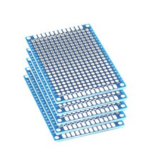 4x6cm 양면 구리 프로토 타입 PCB 범용 보드 실험 개발 플레이트 40x60mm 솔더링 보드 10 개/묶음