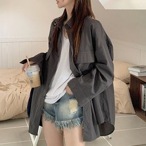 대박난박양 플랩포켓 오버핏 셔츠