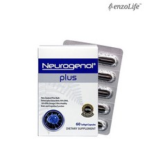 [뉴질랜드 엔조헬스] 뉴로제놀 플러스 60캡슐 고함량 오메가 3 파이토 케미칼