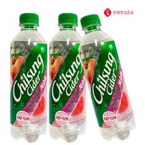 칠성사이다 복숭아 500ml X 12개 사이다/탄산음료