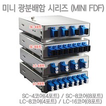 인네트워크 IN-MINI FDF SC-4C(4P) 광분배함 미니 SC 4포트 4코어 랜/광통신 장비-광통신 관련, 선택없음, 선택없음