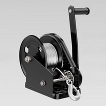 수동 와이어 윈치 핸드 기중기 윈지 소형 크레인, 1600 파운드- 20m 와이어