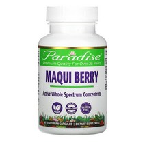 파라다이스허브 마퀴 베리 60정 Paradise Herbs Maqui Berry, 1개, 기본