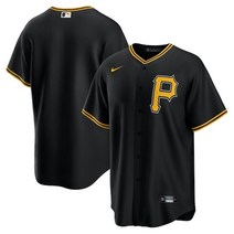 [해외] 나이키 저지 유니폼 MLB 피츠버그 파이리츠 얼터네이트 팀 저지 블랙 894913