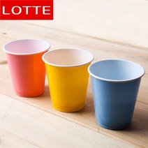 15p 롯데 칼라컵 210ml, 없음