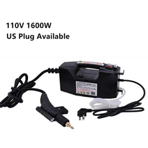 가정용 멀티 고압 스팀기 스팀청소기 고온 살균 업소용 전기 스팀 청소기 사용, 110v 검정
