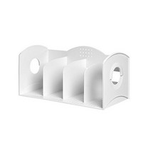 SYSMAX 4단멀티책꽂이 42117 화이트(447x210x213mm), 상세페이지 참조