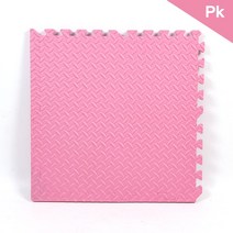 보온재 스포츠 보호 리프 그레인 바닥 매트 개 요가 피트니스 미끄럼 방지 접합 러그 두꺼운, Pink+12pcs