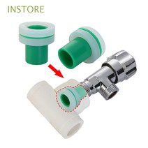 INSTORE PPR 파이프 피팅 엔드 캡 BSP 배관 액세서리 파이프 플러그 씰링 링 가스켓 수도꼭지 밸브 1/2 