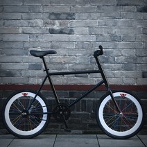 고정 기어 20 인치 휠 자전거 후방 라이딩 학생 미니 BMX 고 탄소강 프레임 싱글, [01] 20inch(150-180cm), 09 8_01 20inch(150-180cm)