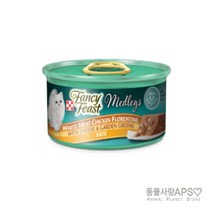 [신상]팬시피스트 엘레강트 메들리파테 플로렌틴 닭고기&치즈 85g, 1개